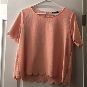 Coral Jella Couture top